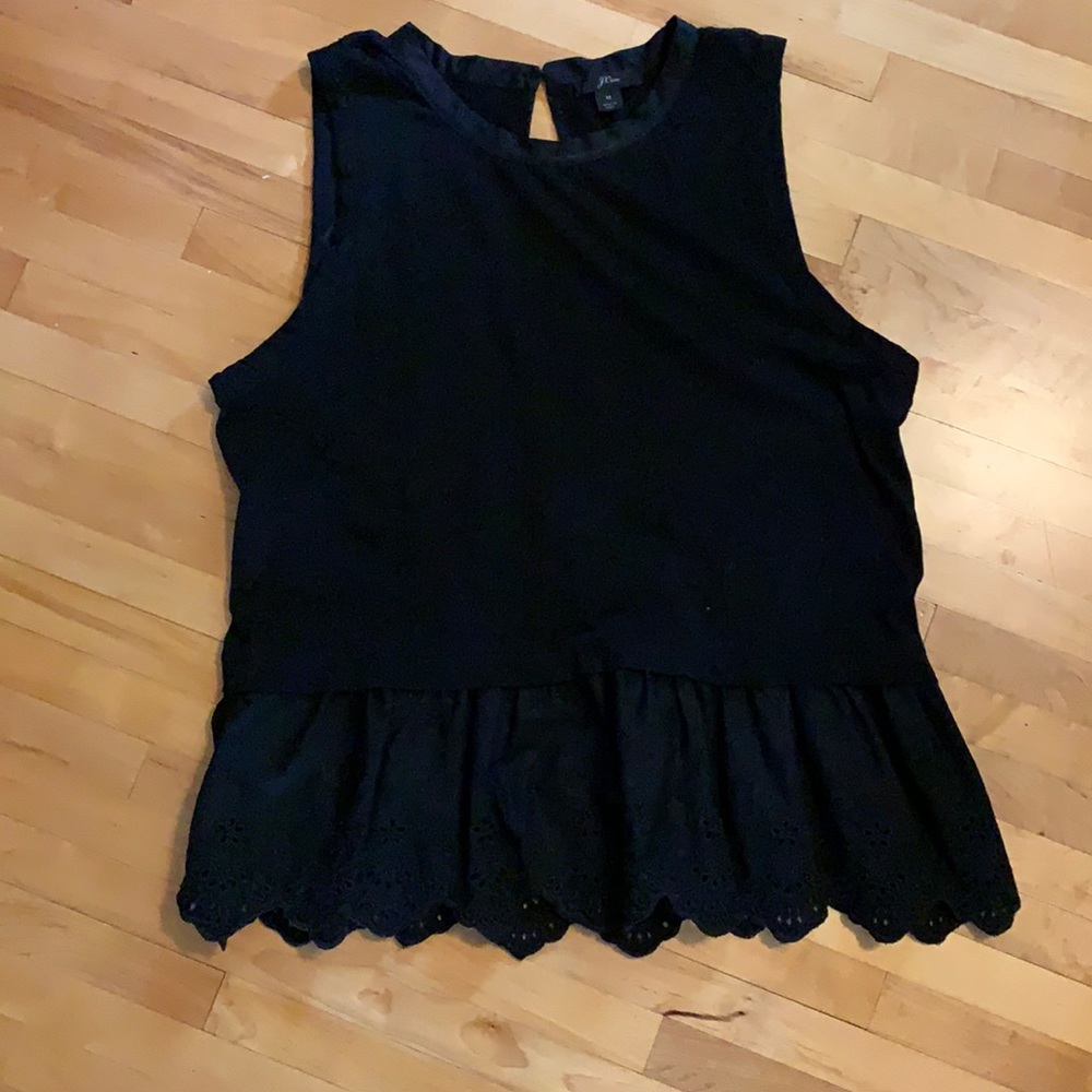 J. Crew Black Top